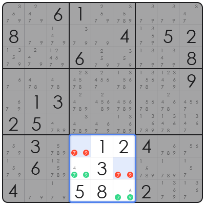 number combinations for killer sudoku